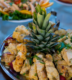 Aqua mare Plate with eggs